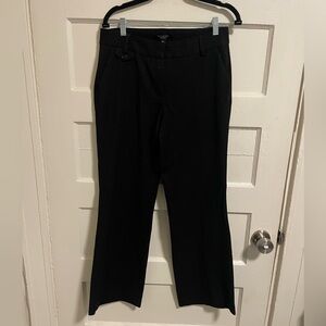 Talbots Women's Elegant Black Flare Pants